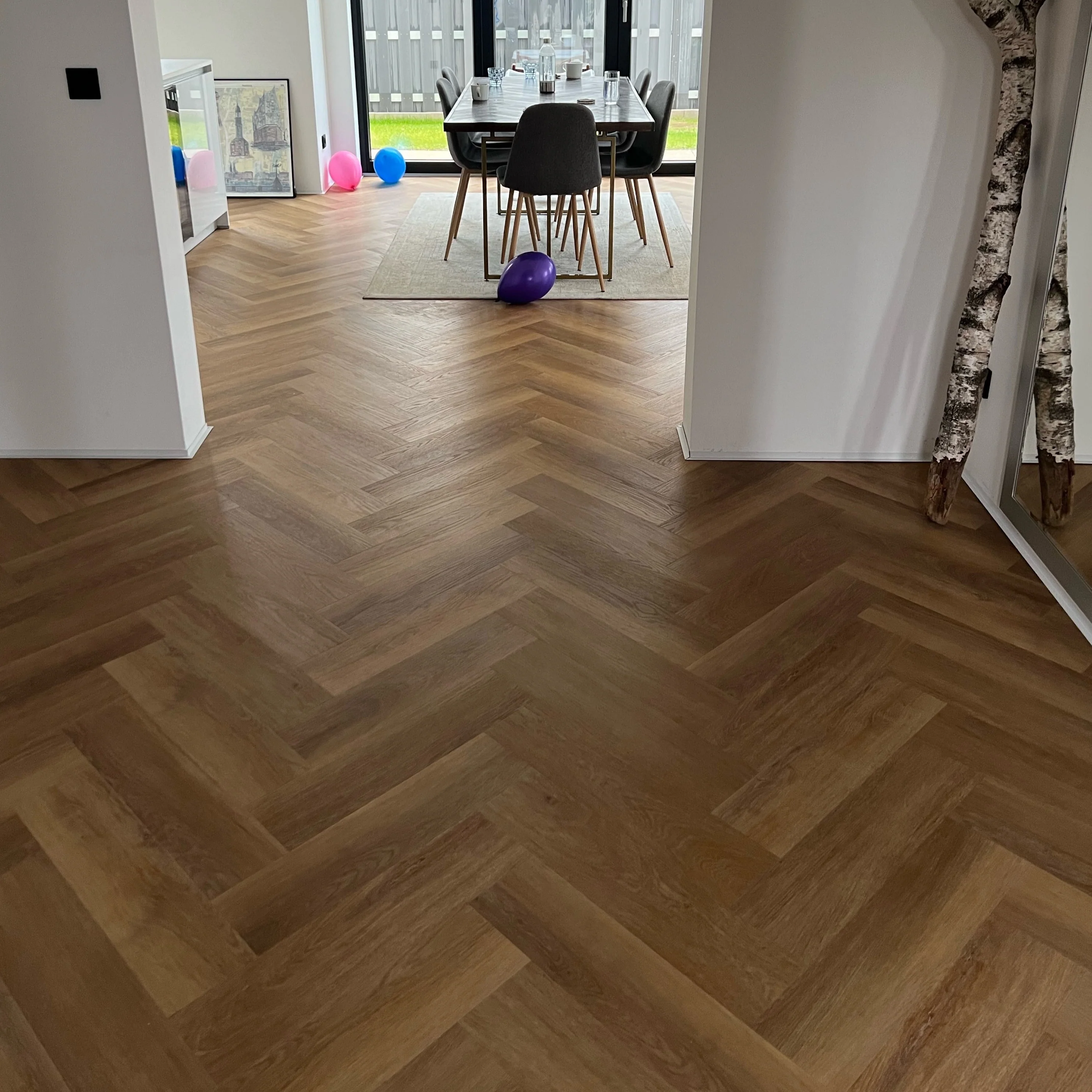 »Eiche Calathea« Klick-Vinylboden Fischgrät - Image 11