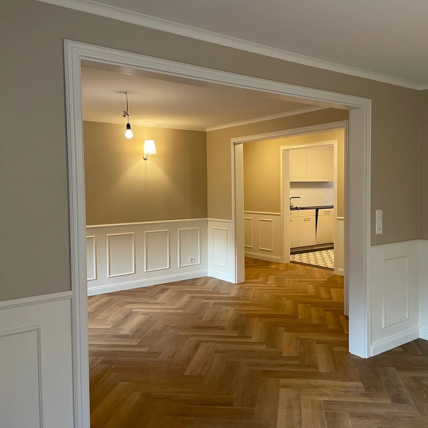 »Eiche Calathea« Klick-Vinylboden Fischgrät - Image 3