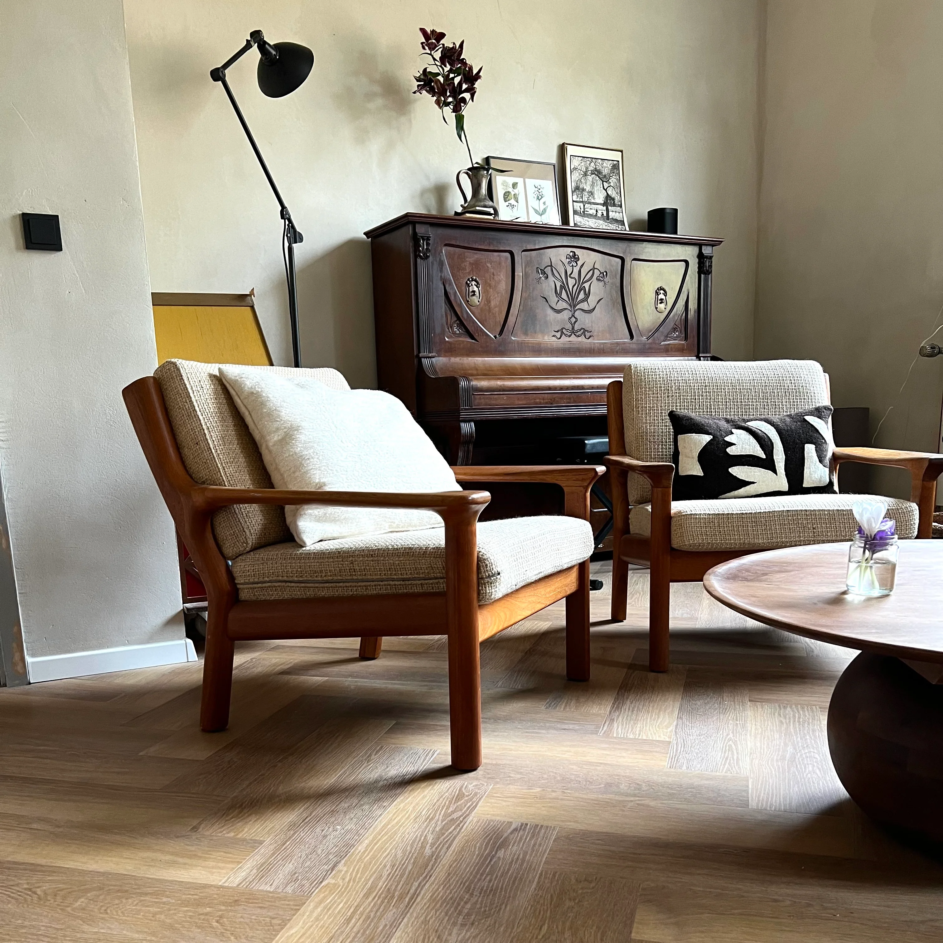 »Eiche Calathea« Klick-Vinylboden Fischgrät - Image 8