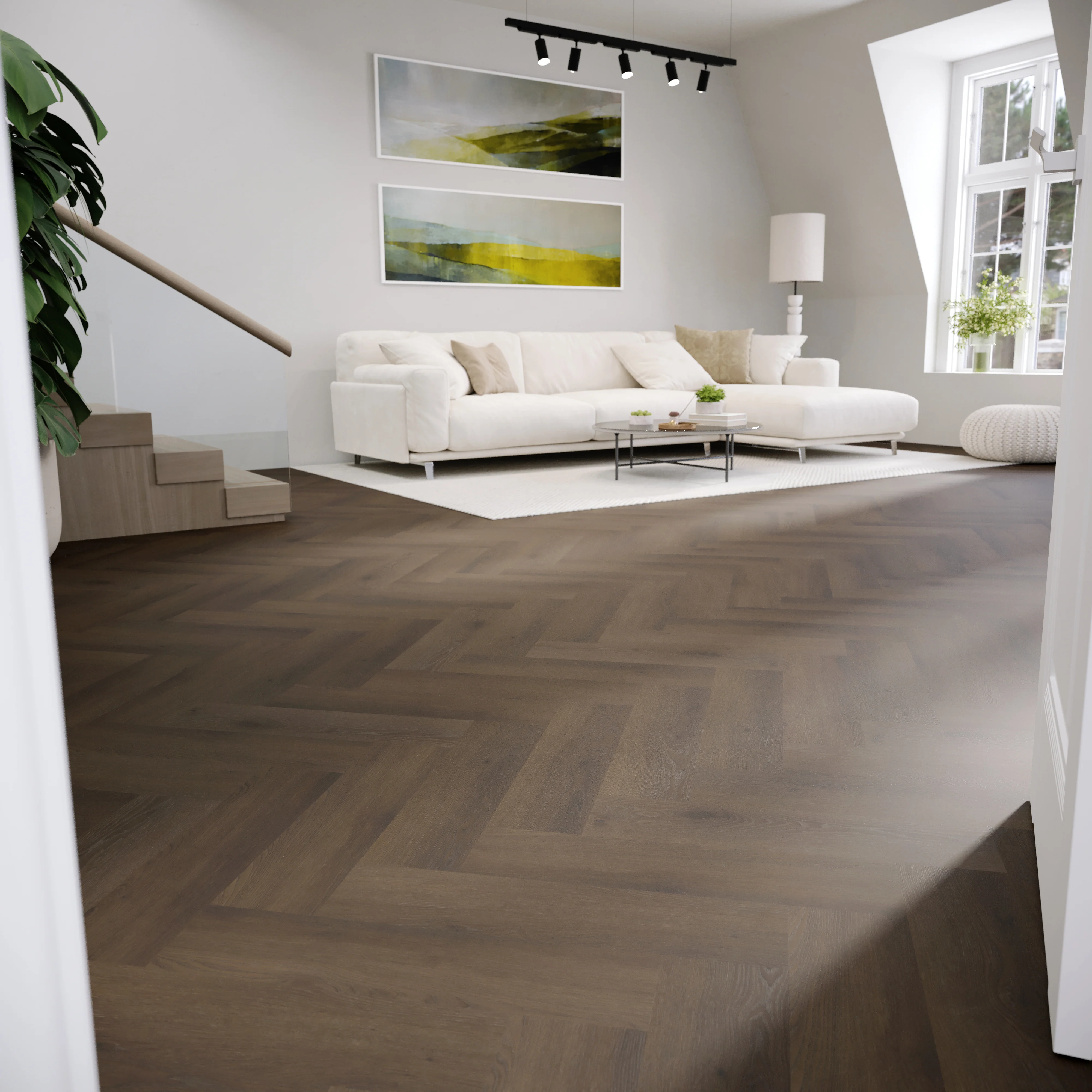 »Eiche Draba« Fischgrät Klebevinyl - Image 9