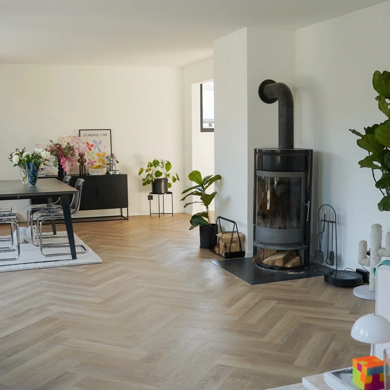 »Eiche Oleander« Klick-Vinylboden Fischgrät - Image 18