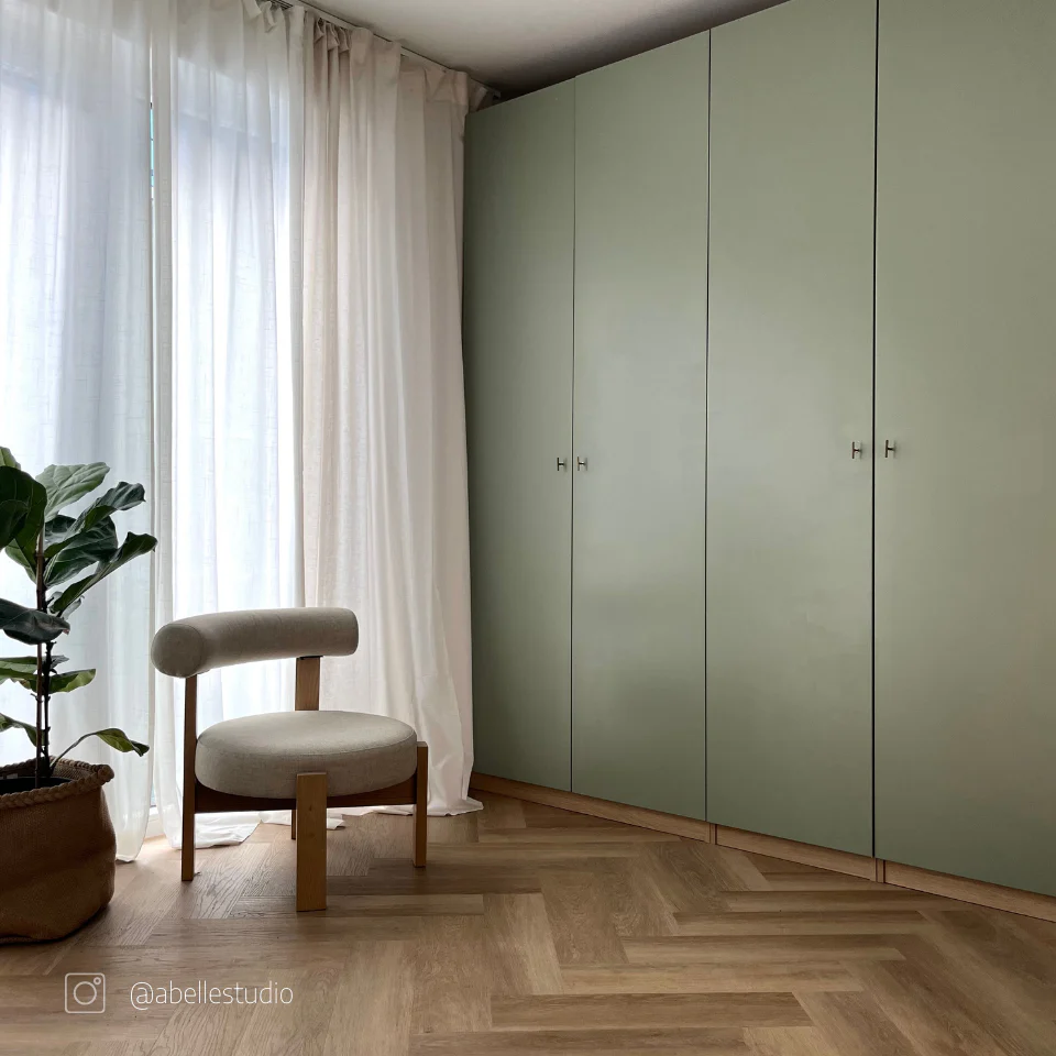 »Eiche Oleander« Klick-Vinylboden Fischgrät - Image 4