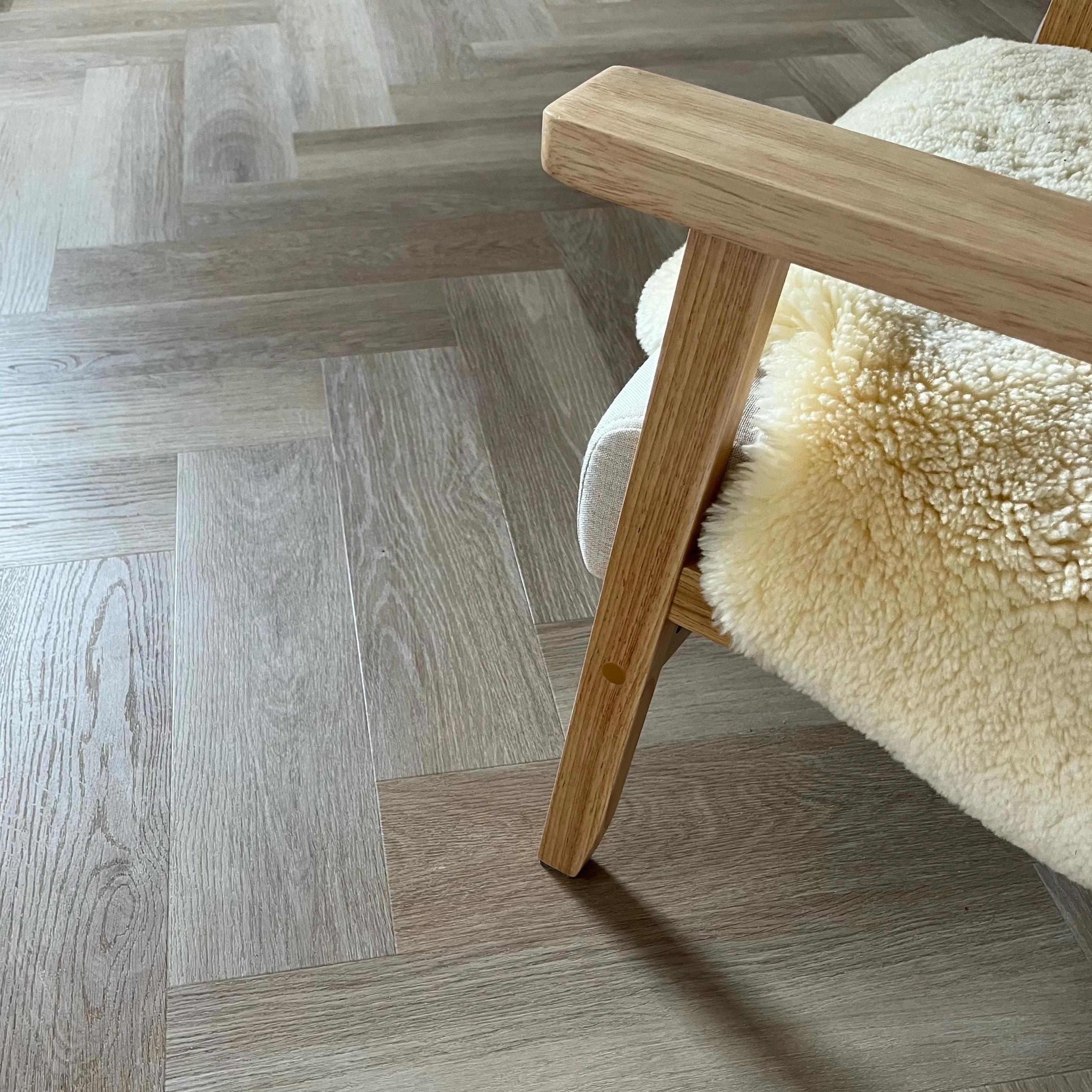 »Eiche Oleander« Klick-Vinylboden Fischgrät - Image 30