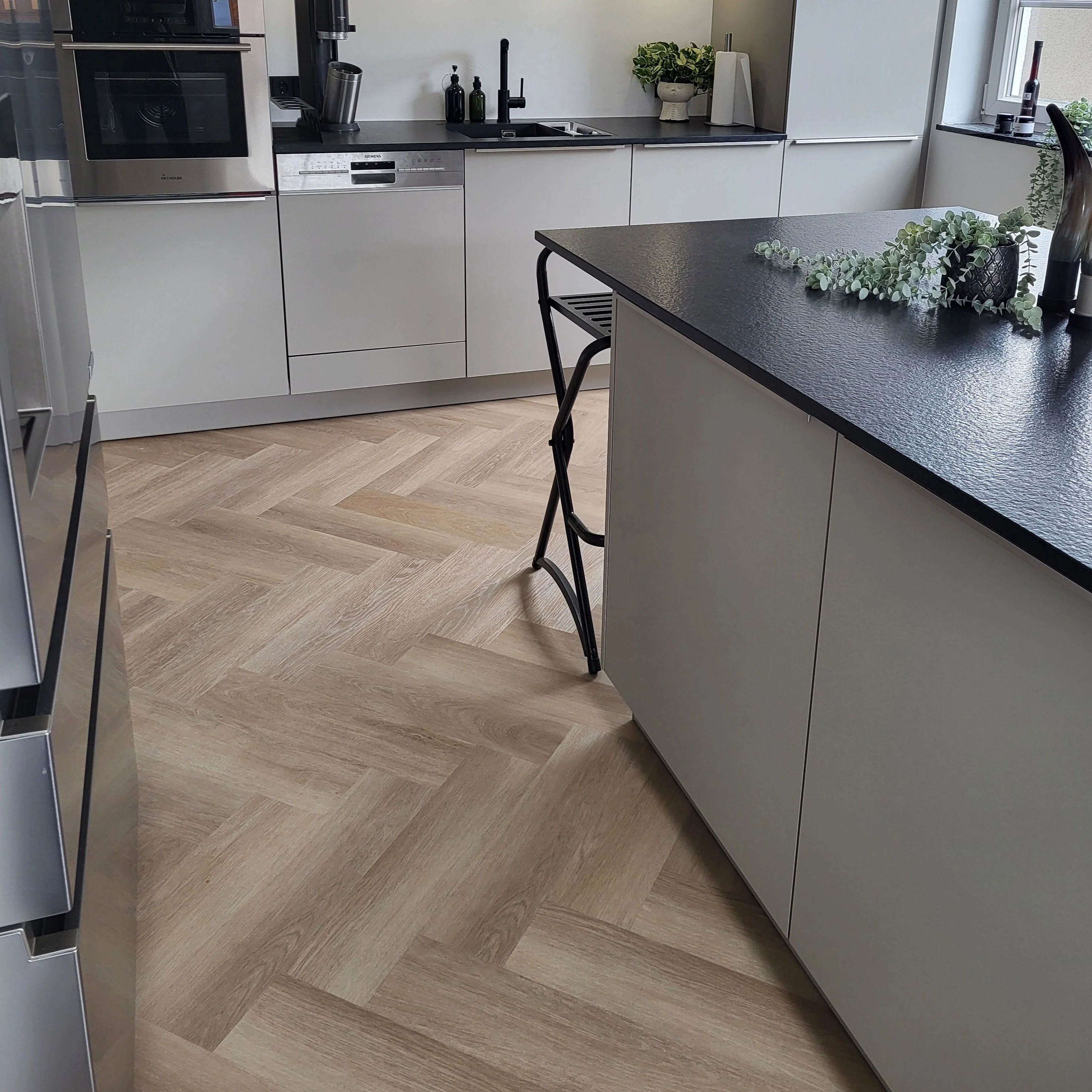 »Eiche Oleander« Klick-Vinylboden Fischgrät - Image 3