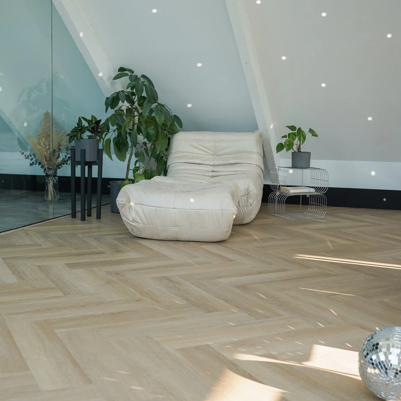 »Eiche Oleander« Klick-Vinylboden Fischgrät - Image 9