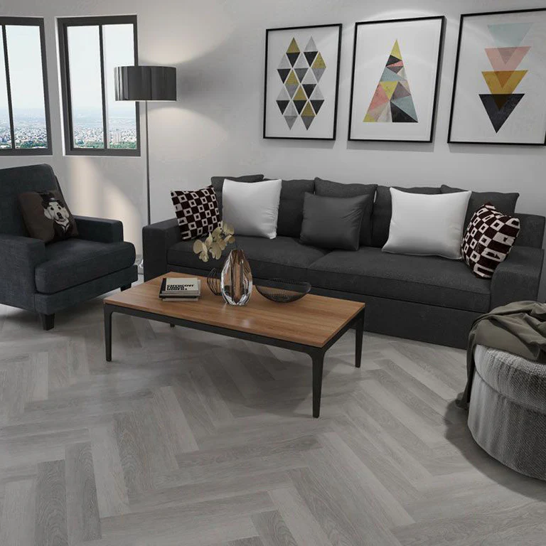 »Eiche Sago« Fischgrät Klebevinyl - Image 4